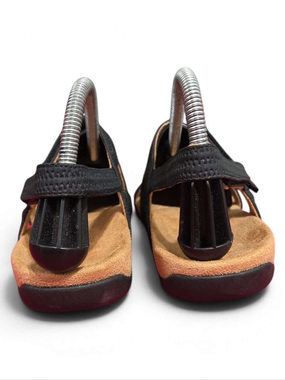 Vionic Amber Pearl Black Strappy Sandals with Stud Details Size 8 - Picture 3 of 11